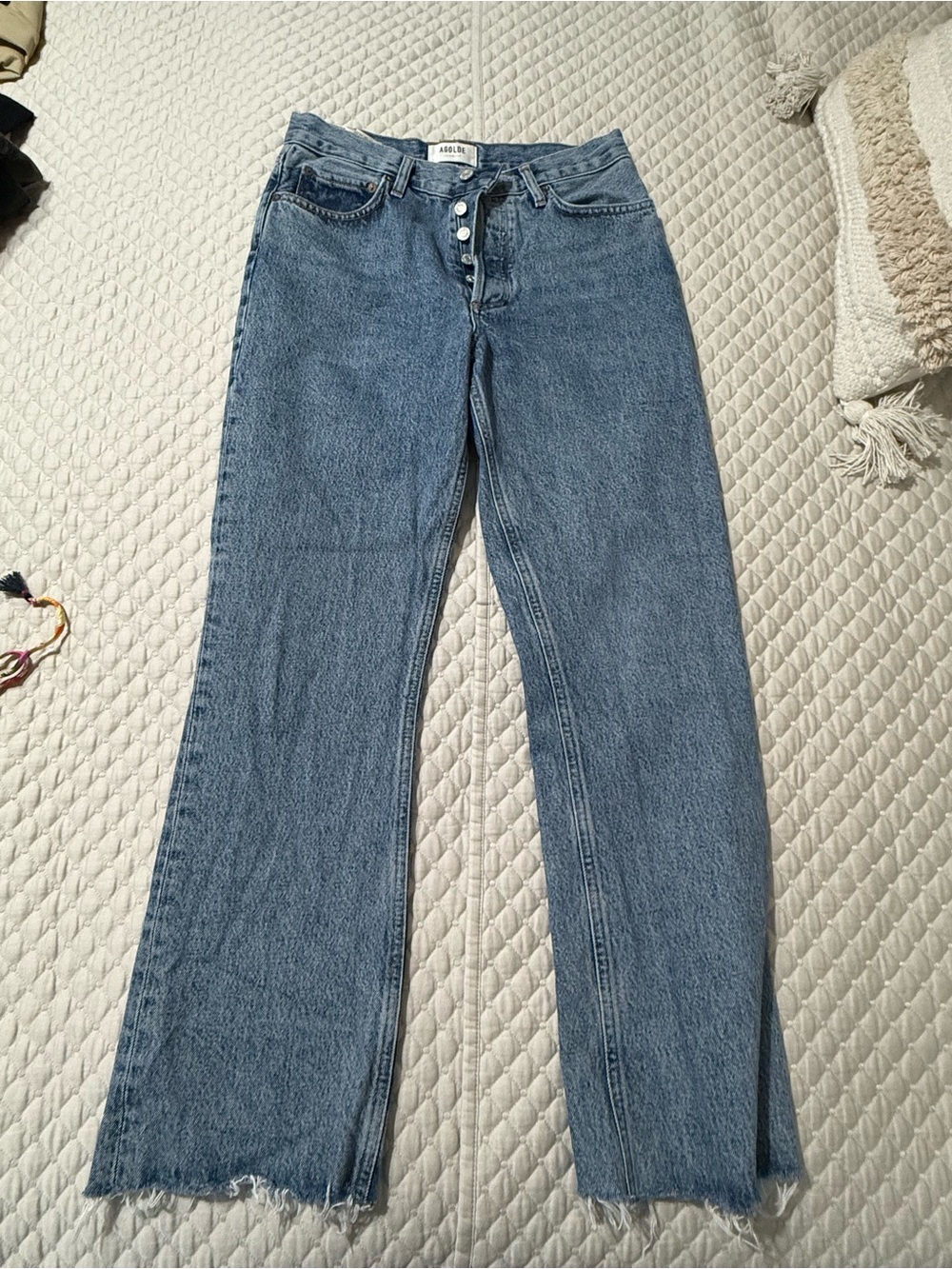AGOLDE Relaxed Boot Jeans Size 26 Like New great Jeans